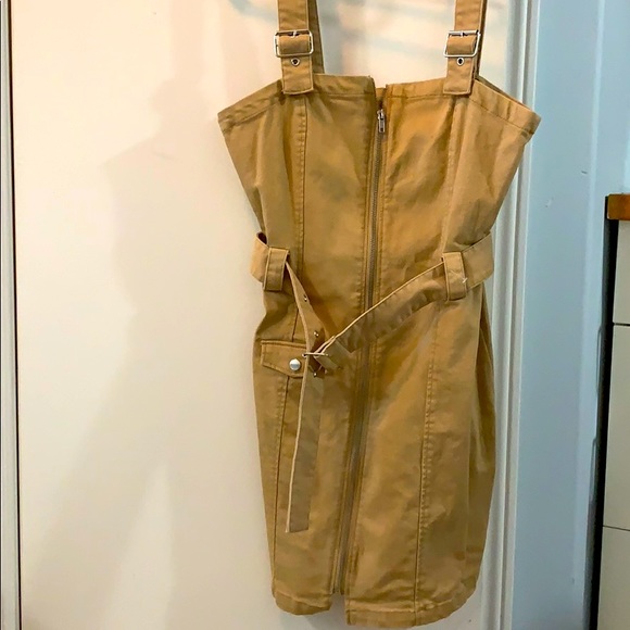 BNWT beige H&M cargo dress - Picture 1 of 3